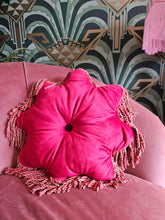 Load image into Gallery viewer, Rose Red Star Cushion